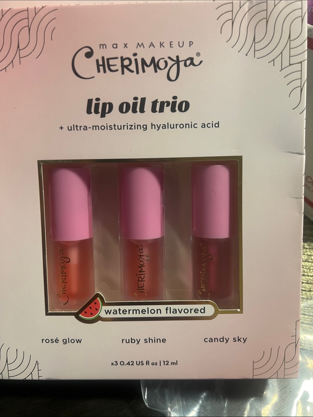 Lip Oil Trio - Pink Shades (Rosé Glow, Ruby Shine, Candy Sky)